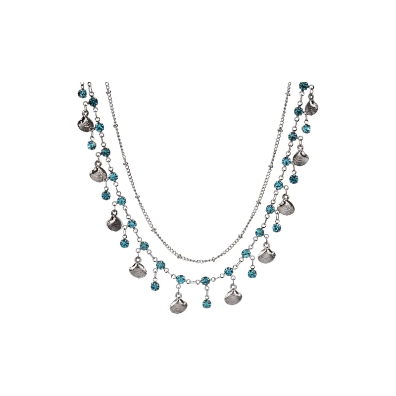 BLESSED BULLET Alloy Shell Necklaces Women's-0