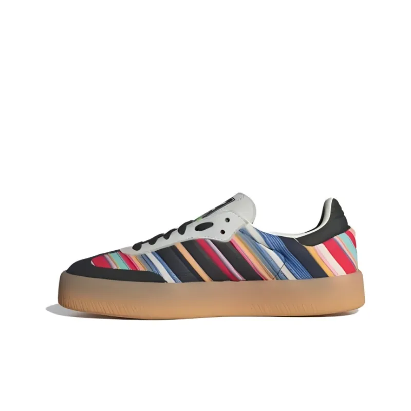 Kseniaschnaider X adidas originals Sambae "Black Multi Color Gum"-0