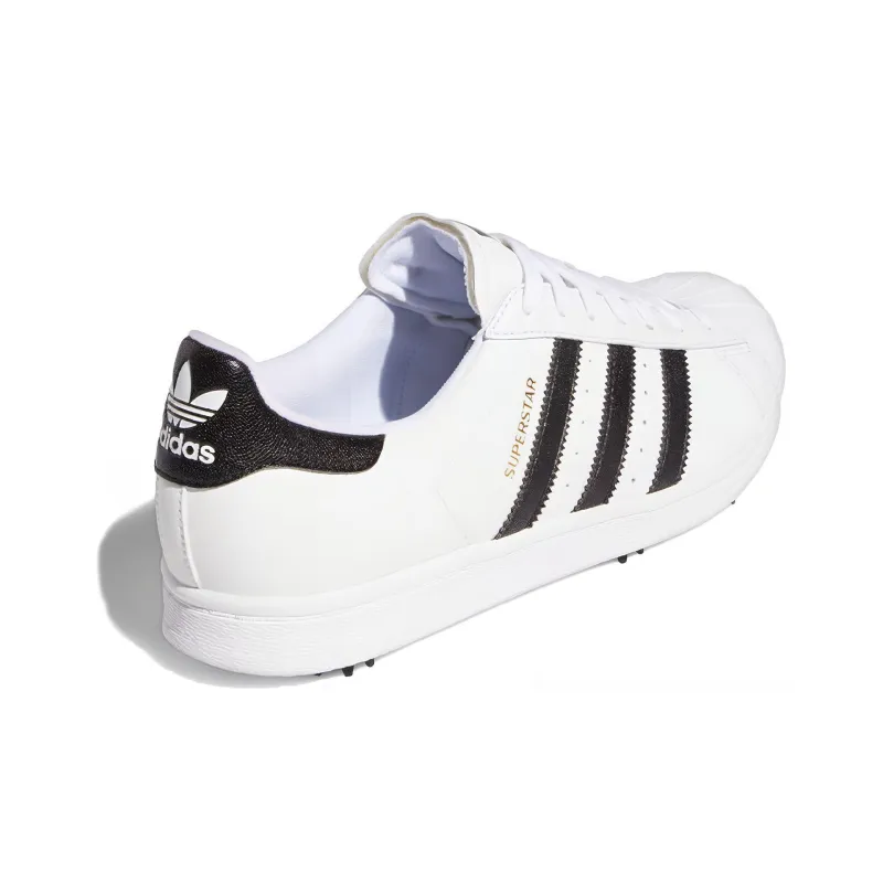 Adidas Golf Superstar White Black-3
