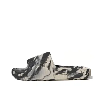 Adidas Originals Adilette 22 Slides Carbon Aluminum