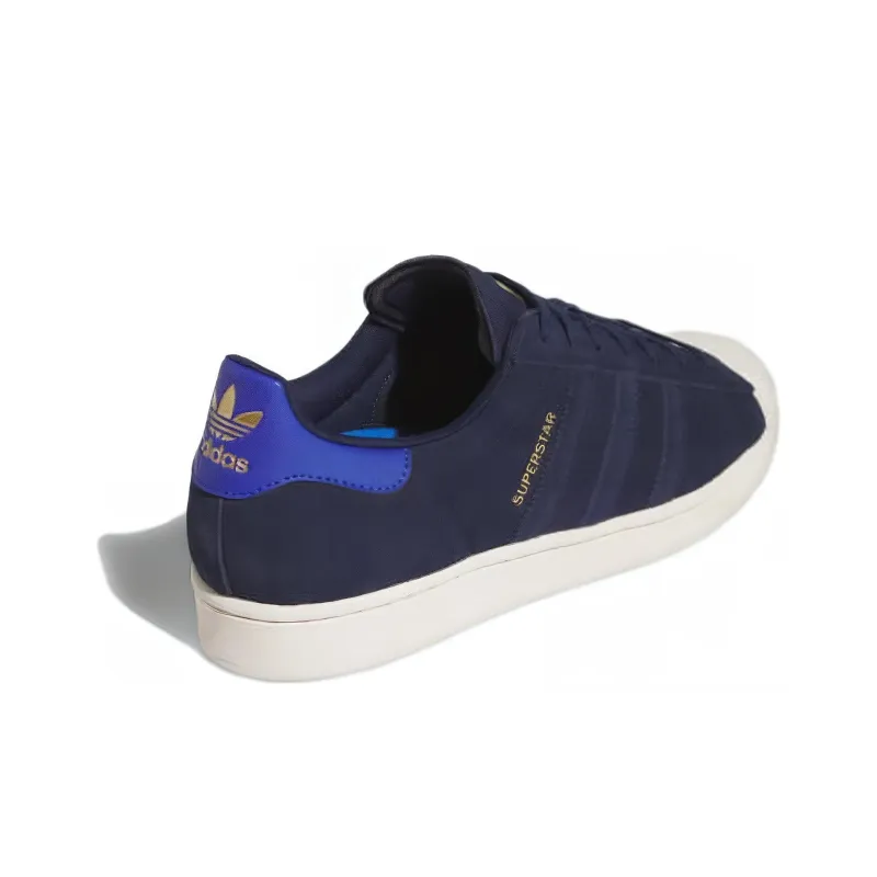 Adidas Superstar Adv Royal Blue Gold Metallic-3