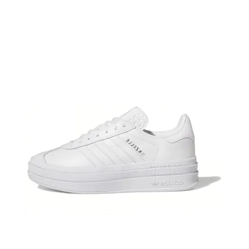 Adidas Gazelle Bold Triple White Women's