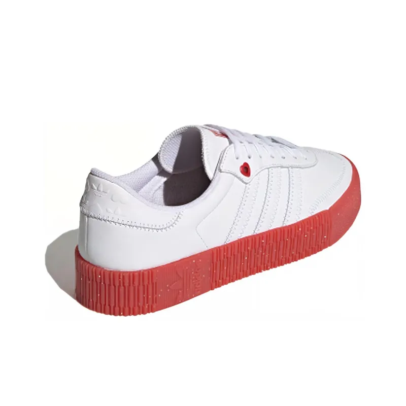 Adidas Sambarose White Scarlet Women's-3