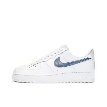 Nike Air Force 1 Low Pony Hair Snakeskin Midnight Turquoise