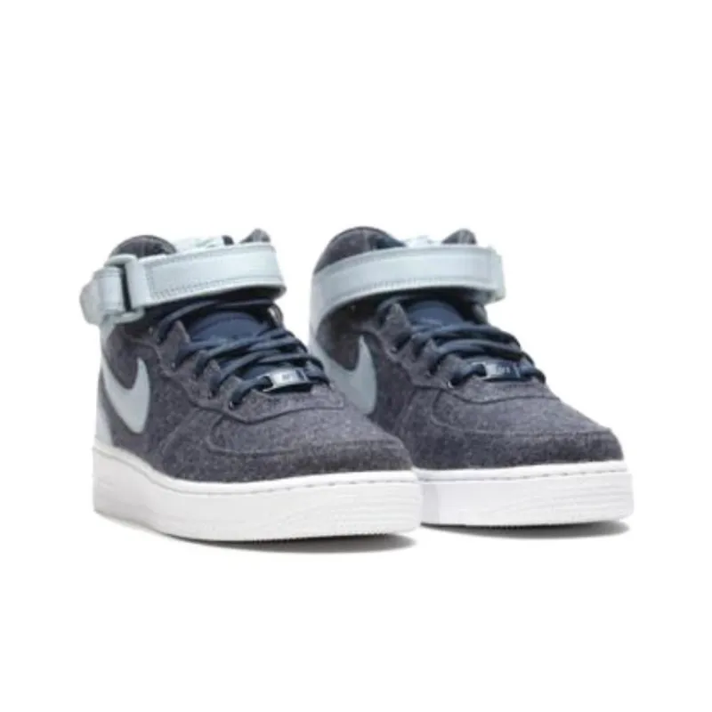 Nike Air Force 1 Mid '07 Leather Prm Midnight Navy Women's-3