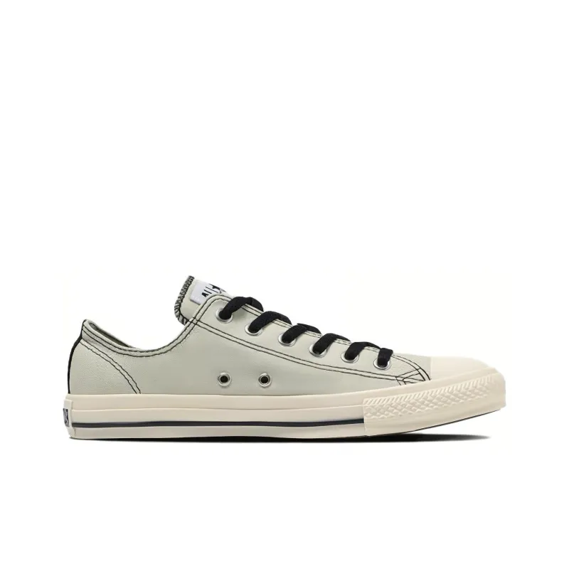 Converse All Star WORKSTITCHING OX Abrasion Resistant Breathable Low Top Canvas Shoes Unisex Cyan-1