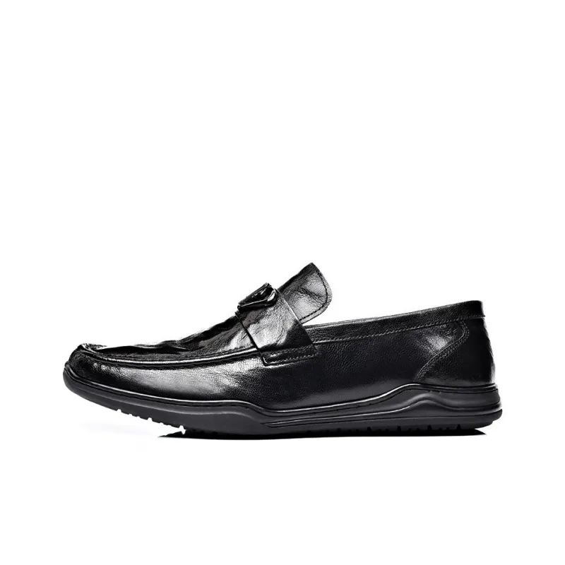 XIAOTOULANG Beanie Shoes Men's Black-0