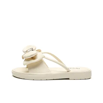JOSINY Slide Slippers Women's Ecru, Apricot