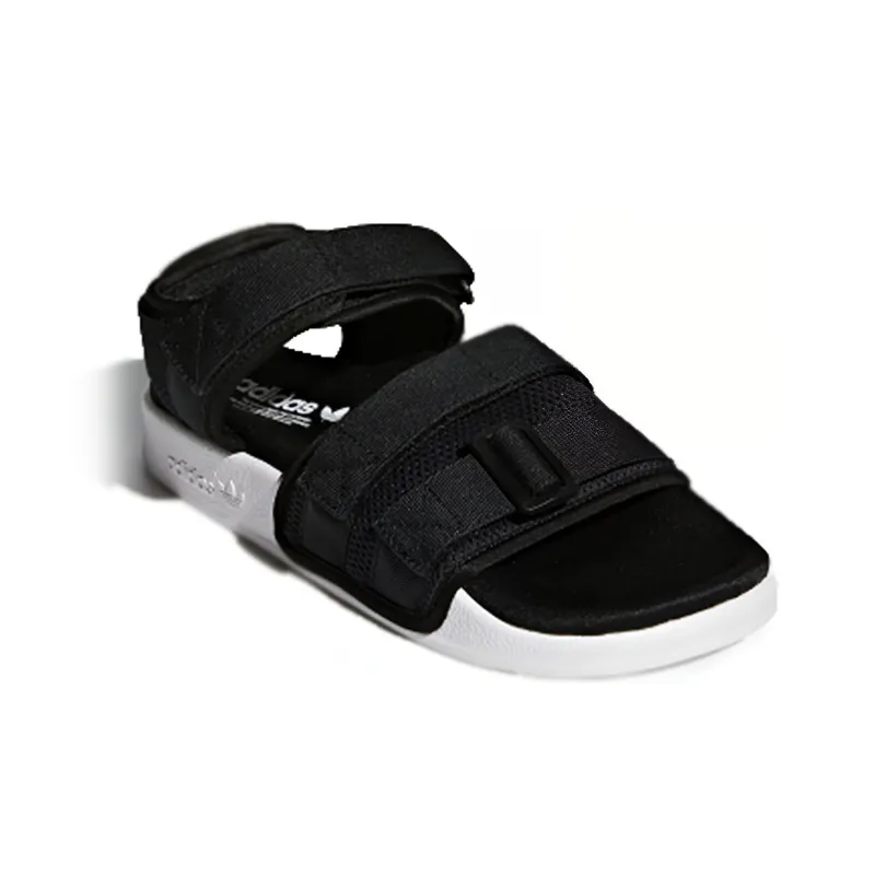 Adidas Originals Adilette 2.0 'Black White' Women's-2