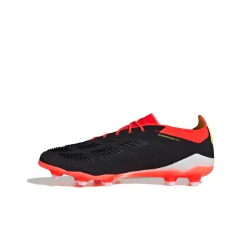 Adidas PREDATOR ELITE AG Short Rubber Studs HG Short Rubber Studs Soccer Shoes Unisex Black White Red