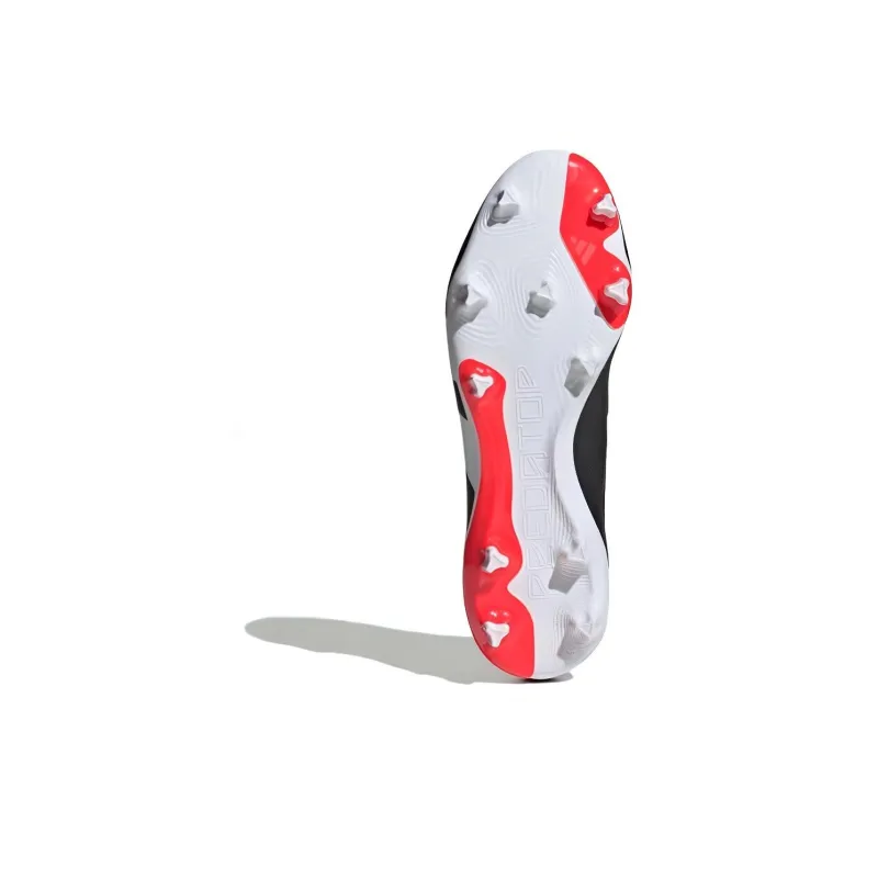 Adidas Predator League Ll Fg Core Black Cloud White Solar Red-5