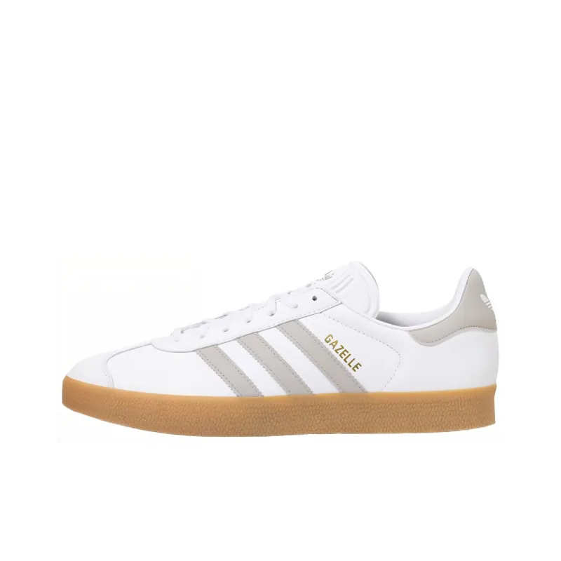 Adidas Gazelle White Grey Gum-0