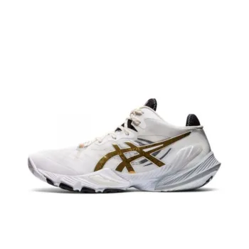 Asics Metarise Running Shoes White/Gold
