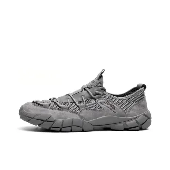 Jeep Hiking / Trekking Shoes Men Low Top Gray