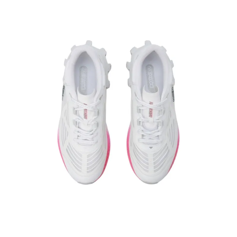 DESCENTE Shock Absorbers With Slip Resistant Features Low Top Casual Running Shoes Unisex White-3