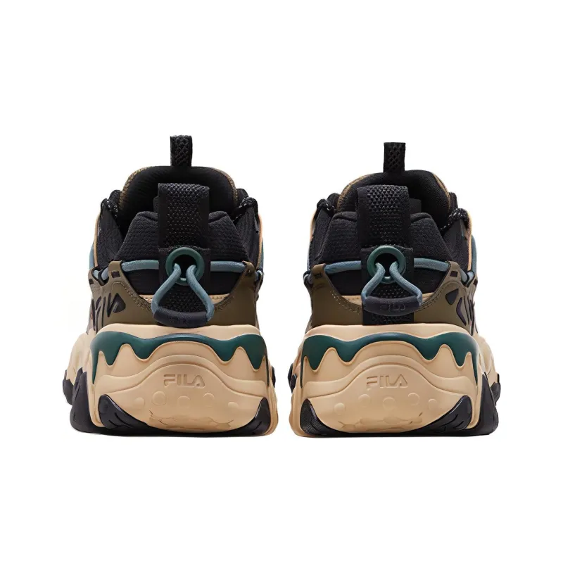 FILA Fluid V 'Black Green Comfort'-2