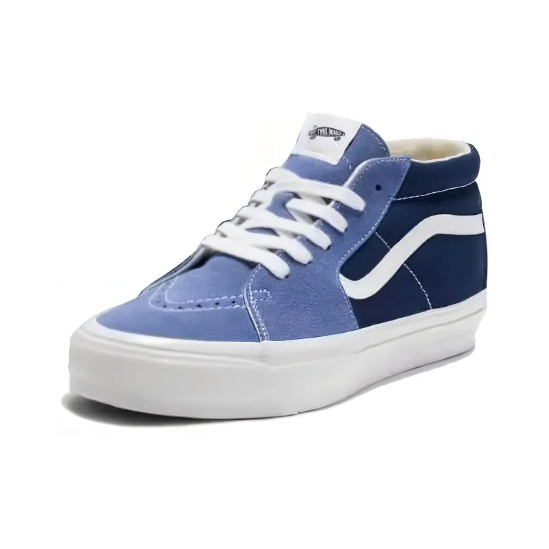Sk8 Premium Vans -Mid 83 'Navy White'-1