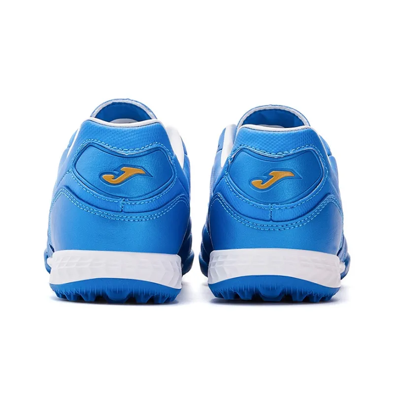 Joma Liga T1 Tf TF Rubber Broken Studs Slip Resistant Coverage Soccer Shoes Men's Blue White-4