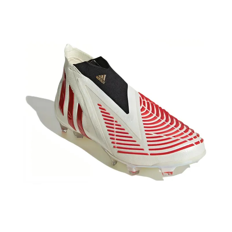 adidas Predator Edge+ FG 'Off White Vivid Red'-2