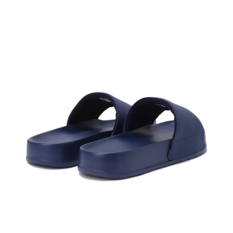DESCENTE Slip Resistant Slide Slippers Unisex Blue-3