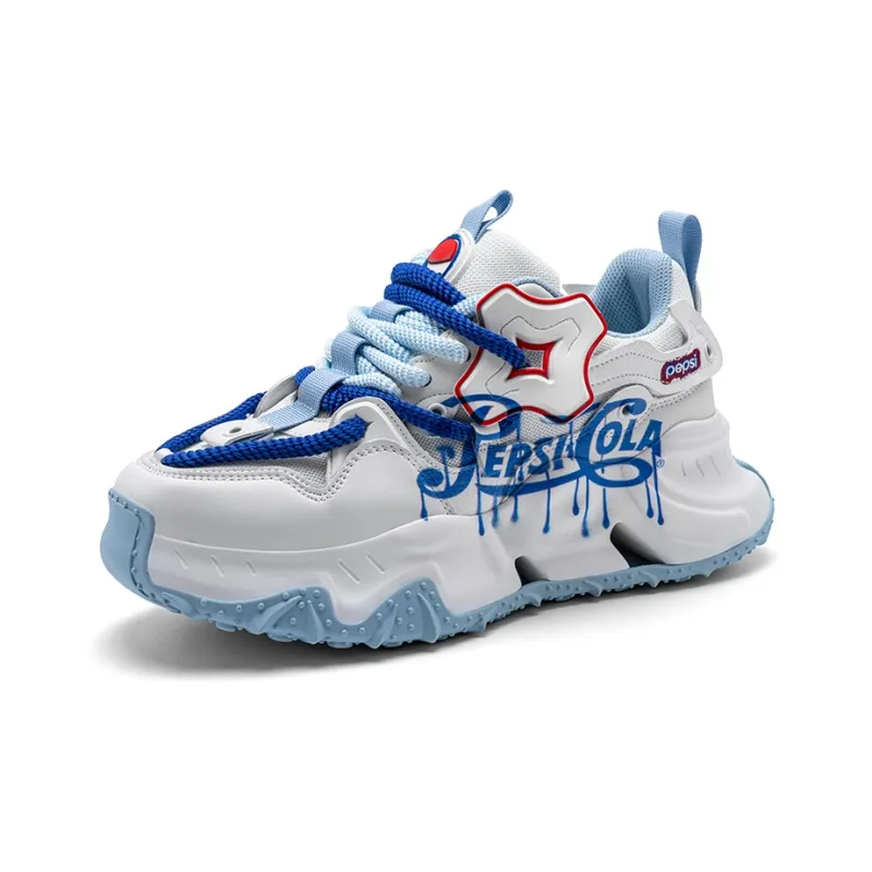 Pepsi Jelly Color Series Anti Slip Wear Resistant Low Top Chunky Sneakers Unisex-1