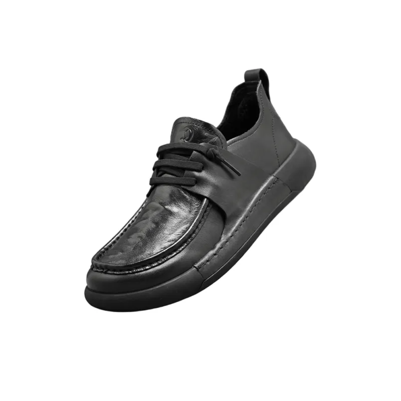 Mo Xu Casual Shoes Men Low Top Black-1