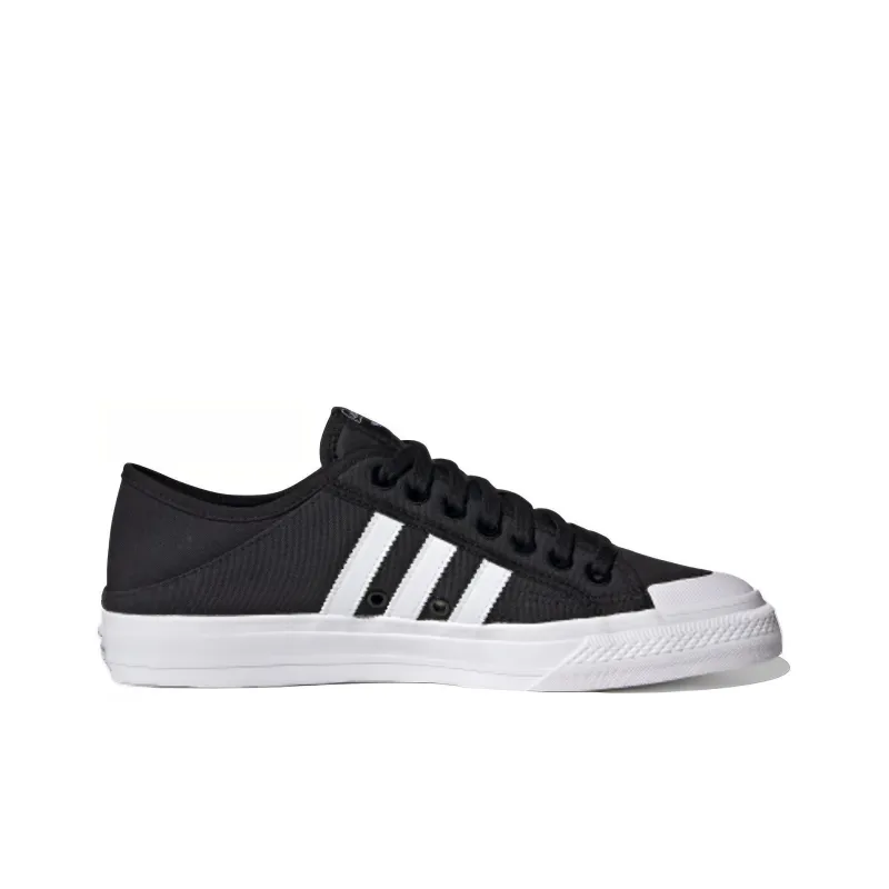 Adidas Collapsible Nizza Low Black White-1