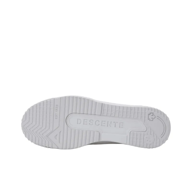 DESCENTE Dribble V2 Anti Slip Wear Resistant Low Top Skateboard Shoes Unisex White-4