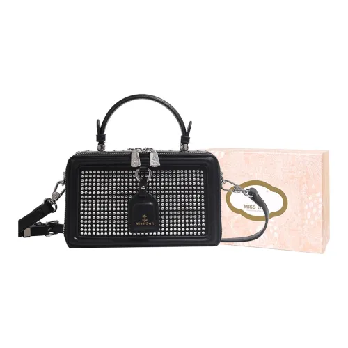 MISS GAIL Crossbody Bags Diamond Black Box