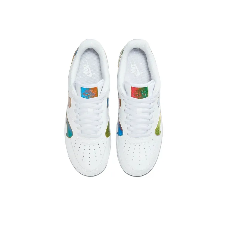 Nike Air Force 1 Low Misplaced Swooshes White Multi-3