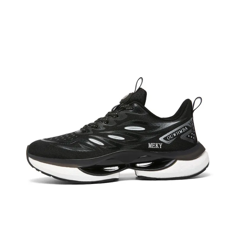 MEKY Cushioned Wear-Resistant Breathable Slip-Resistant Low-Top Running Shoes Unisex-7