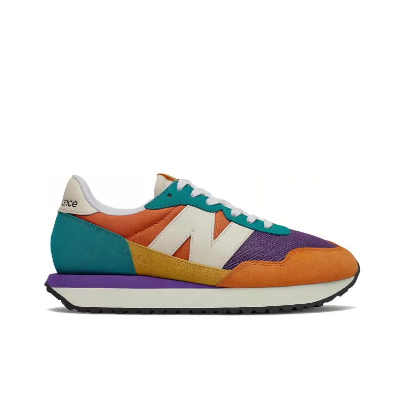 New Balance 237 Vintage Orange Team Teal Women's-1