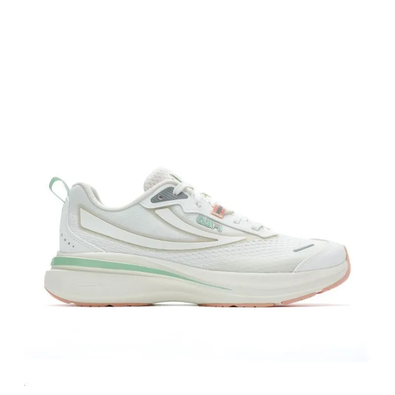 FILA NUVOLE Breathable Low Top Running Shoes Women's White-1