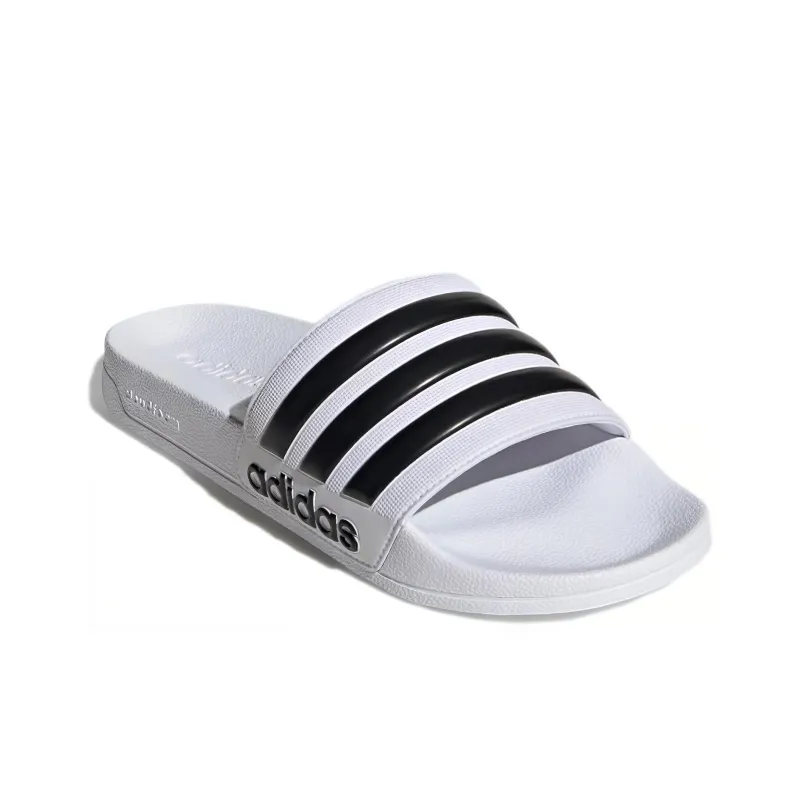 Adilette Adidas Neo Shower Slide 'White Black'-2