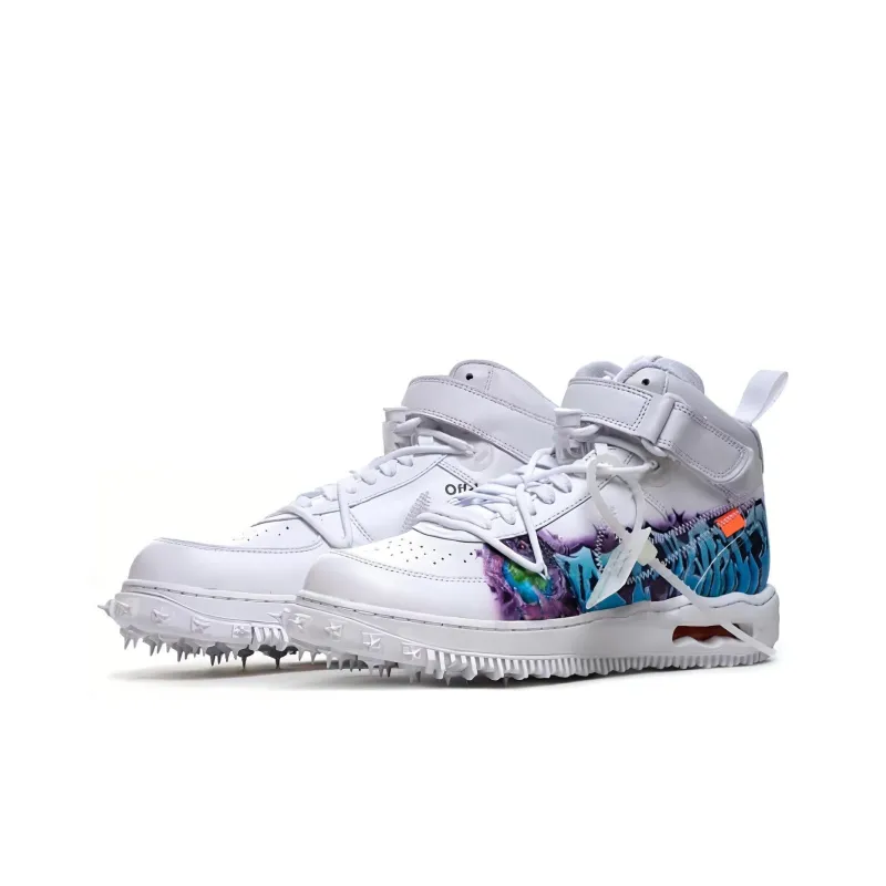 Nike X Off White Air Force 1 Mid 'Graffiti'-2