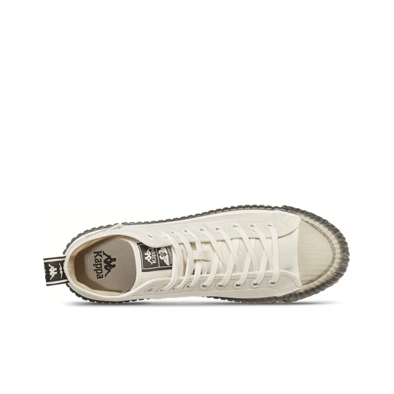 Doraemon x Kappa Omini Slip Resistant Breathable High Top Canvas Shoes Unisex White-3