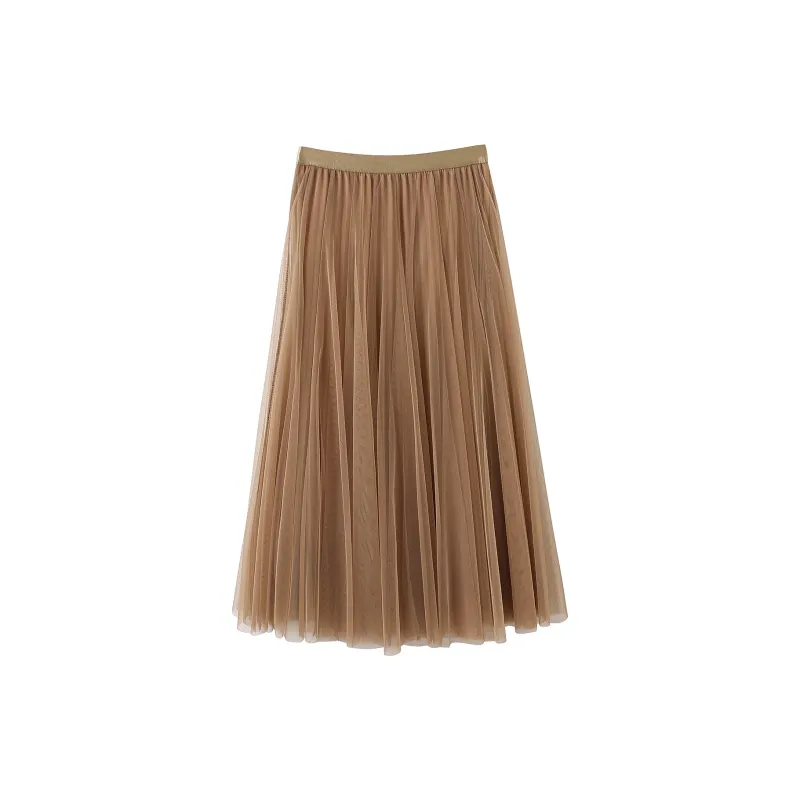 DonnaZilan Casual Long Skirt Women's-1