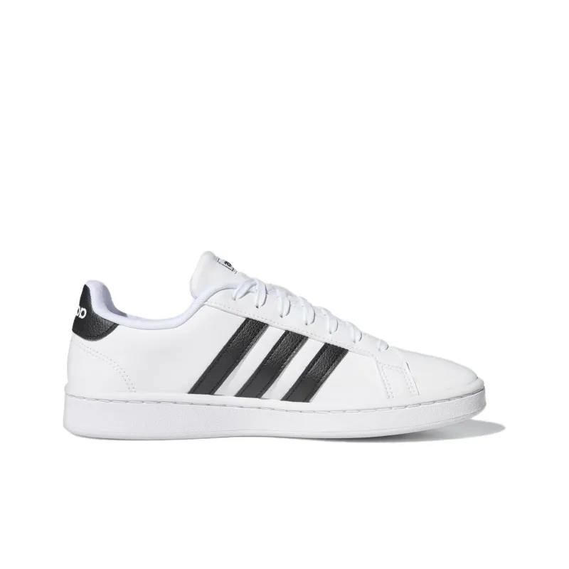 Adidas Grand Court White Black Women's-1