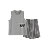 DD 100% cotton Tank Top Clothing Sets-33A007 Men's