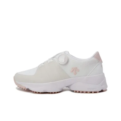 DESCENTE Golf Shoes Women's Low-Top Off White