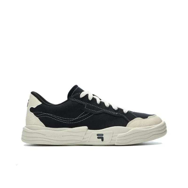 FILA FUSION Pop Ii Skate Shoes 'Black White' Women's-1