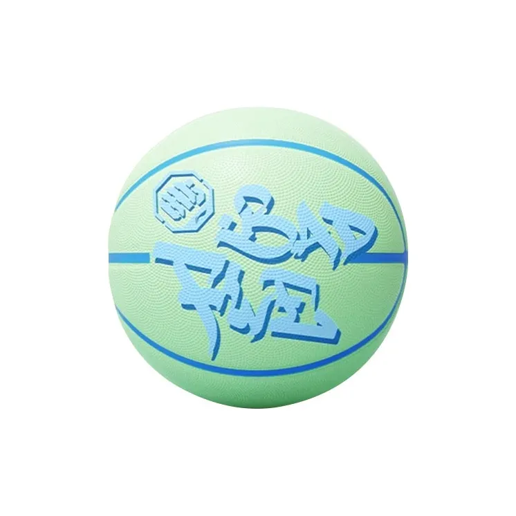 LiNing Rubber Basketball Green No. 5, No. 7 Training Unisex-2