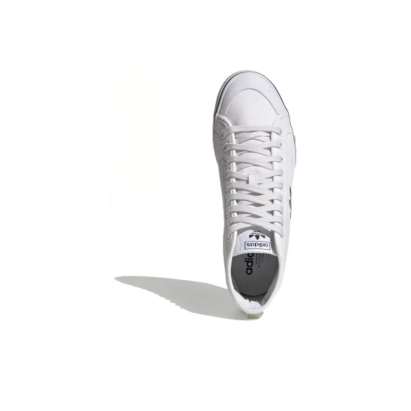 Adidas Nizza Hi Cloud White Black-3