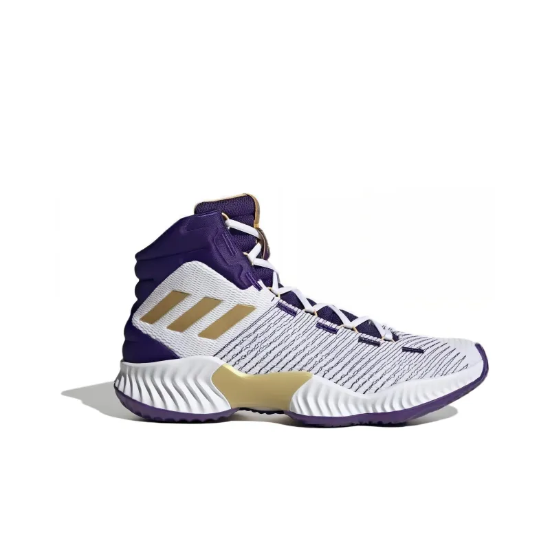 Adidas Pro Bounce 2018 'White Purple'-1