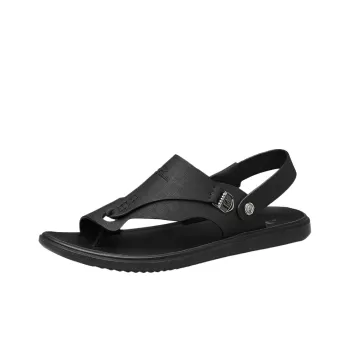 G.N.SHIJIA Beach Sandals Men Black/Brown