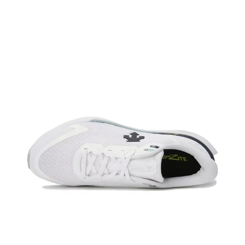 DESCENTE Energize Z Cushioning Rebound Low-Top Running Shoes Unisex White-2