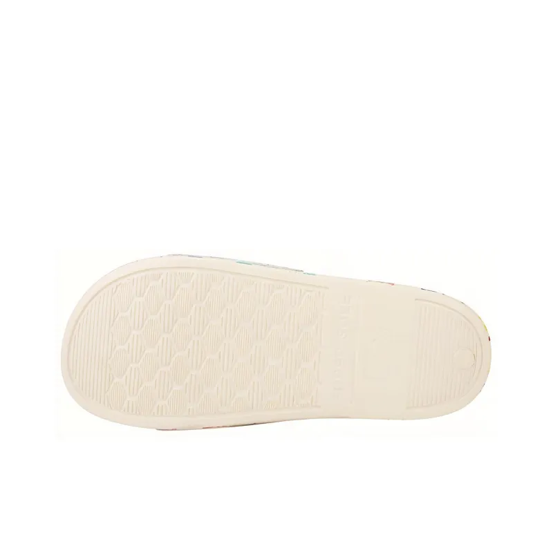 MLB MONOGRAM Reading Collection Abrasion Resistant Slide Slippers Unisex White-5
