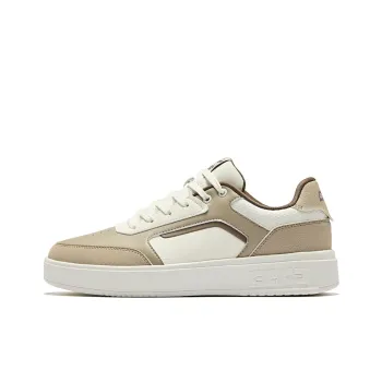 Erke Edge Anti Slip Wear Resistant Low Top Skateboard Shoes Men's Light Linen