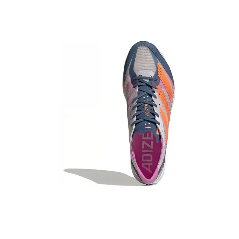 Adidas Adizero Adios 7 Dash Grey Solar Orange Wonder Steel-4