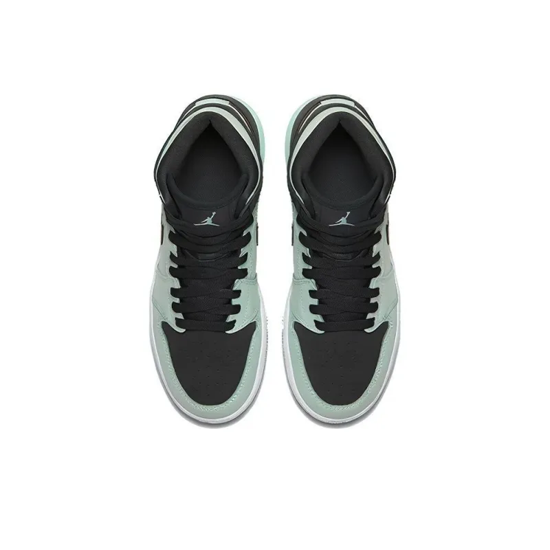 Jordan 1 Retro High GS Mint Foam Anthracite Metallic Gold-2